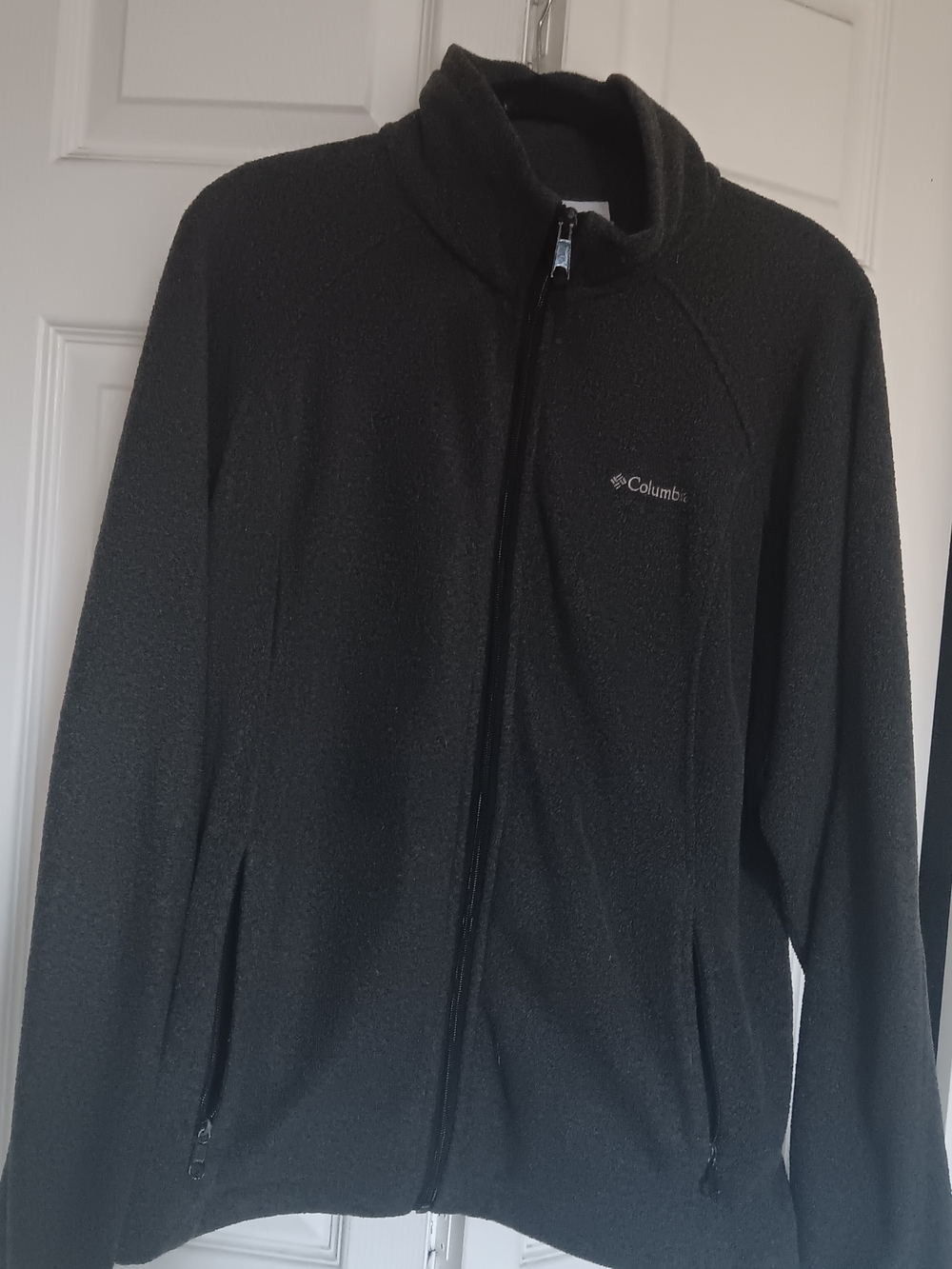 Columbia Unisex Charcoal Gray Benton Springs Fleece Jacket Size XL